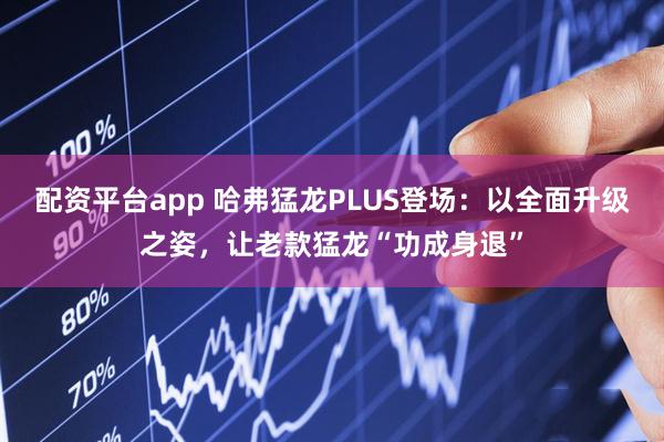 配资平台app 哈弗猛龙PLUS登场：以全面升级之姿，让老款猛龙“功成身退”