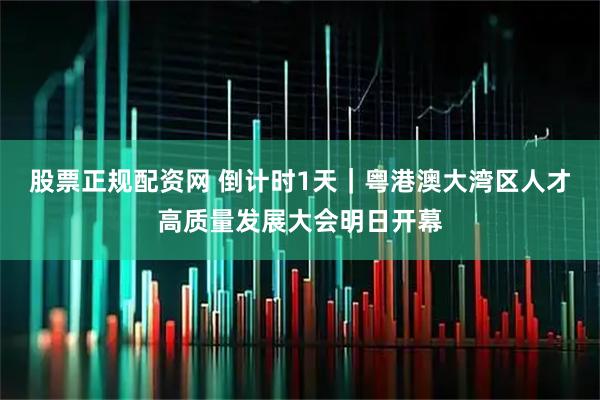 股票正规配资网 倒计时1天｜粤港澳大湾区人才高质量发展大会明日开幕